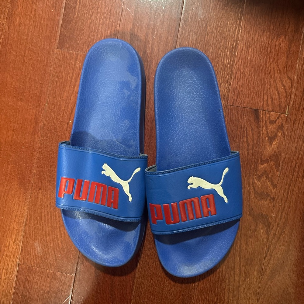 PUMA  Blue Slides
